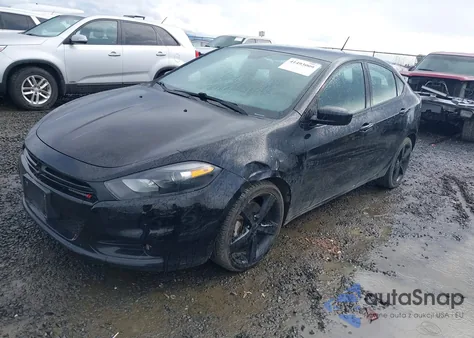 2015 Dodge Dart Sxt из США, поврежденный, VIN 1C3CDFBB8FD267363